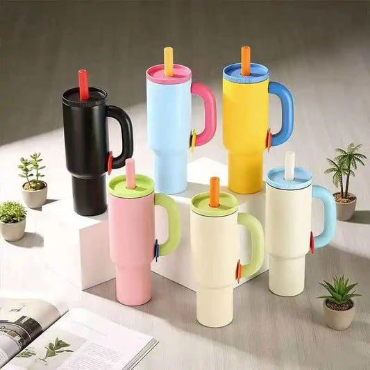 40oz Thermal Mug Tumbler with Handle Insulated Cup