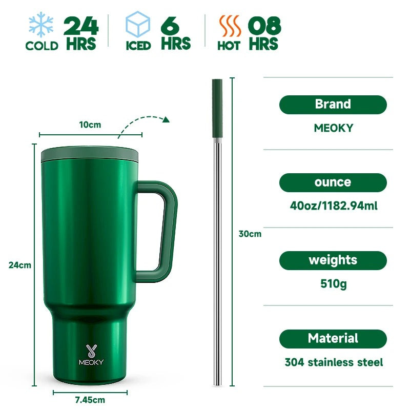 40oz Stainless Steel Tumbler